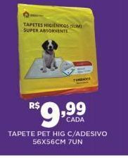 DB Supermercados Tapete pet hig c/ adesivo 7un oferta