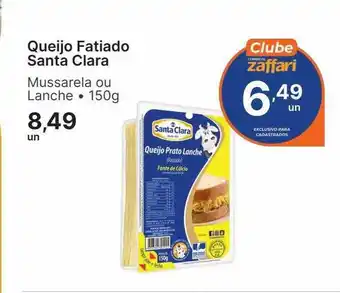 Zaffari Queijo fatiado santa clara oferta