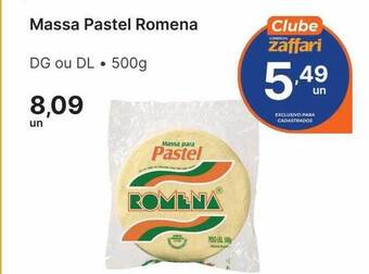 Zaffari Massa pastel romena oferta