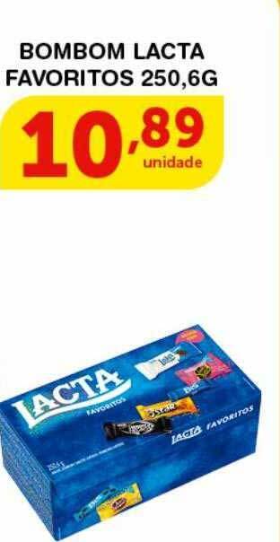 Roldão Bombom lacta favoritos oferta