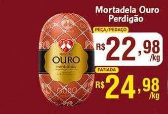 Supermercados Rondon Mortadela ouro perdigão oferta