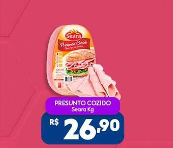 SuperPrix Presunto cozido seara kg oferta