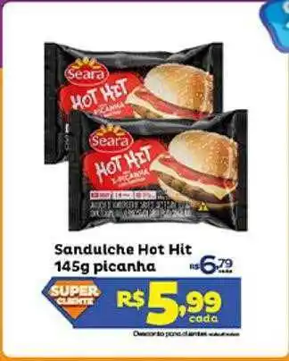 Super Lagoa Sanduiche hot hit picanha oferta