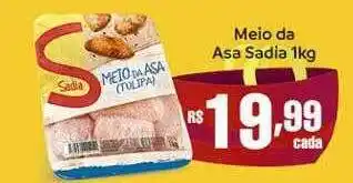 Supermercados Rondon Meio da asa sadia oferta