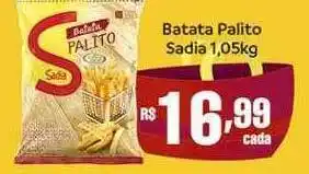 Supermercados Rondon Batata palito sadia oferta