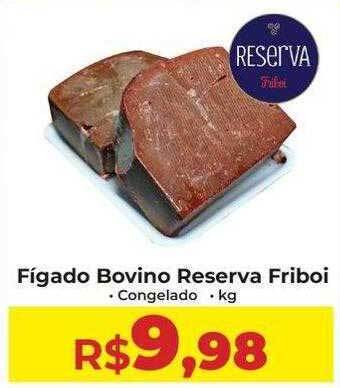 Rebouças Supermercados Fígado bovino reserva friboi congelado kg oferta