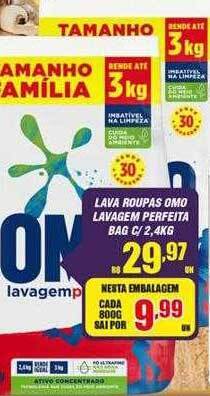 Violeta Supermercados Lava roupas omo lavagem perfeita oferta