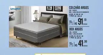 Zema Colchão argos box argos umaflex oferta