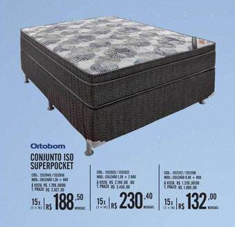 Zema Ortobom conjunto iso superpocket oferta