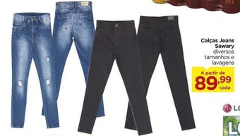 Calças Jeans Sawary