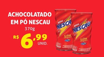 Supermercado Precito Achocolatado em pó Nescau 370g oferta