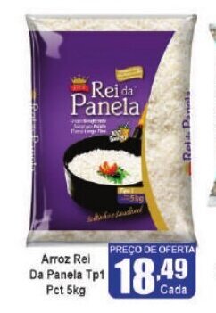 Higa's Supermercado Arroz Rei Da Panela tp1 pct 5kg oferta