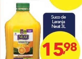 Lopes Supermercados Suco de Laranja Neat 3L oferta