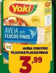 Aveia yoki flocos flocos finos