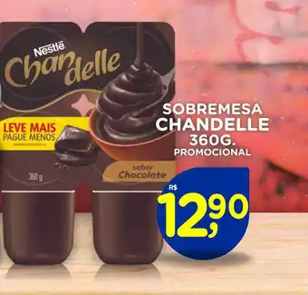 Sobremesa chandelle promocional