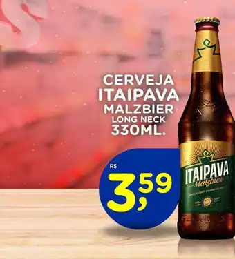 Cerveza itaipava malzbier long neck