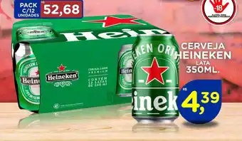 Andorinha Hipermercado Cerveja heineken lata oferta
