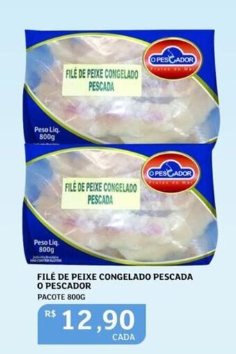 Assaí Atacadista Filé de Peixe Congelado Pescada o Pescador 800g oferta
