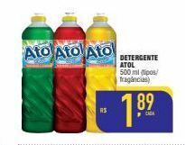 Mercantil Rodrigues Detergente atol 500ml oferta