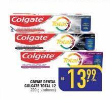 Mercantil Rodrigues Creme dental colgate total 12 220g oferta