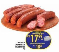 Mercantil Rodrigues Linguiça calabresa pamplona kg oferta