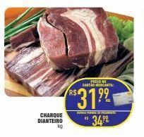 Mercantil Rodrigues Charque dianteiro kg oferta