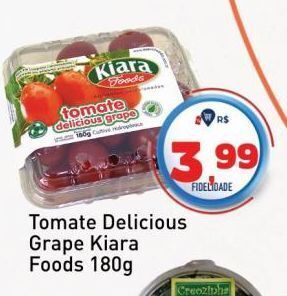Tonin Superatacado Tomate delicious grape kiara foods 180g oferta