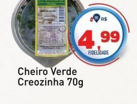 Tonin Superatacado Cheiro verde creozinha 70g oferta