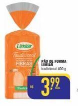 Mercantil Rodrigues Pão de forma limiar 400g oferta