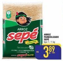Mercantil Rodrigues Arroz parbolizado sepé tipo 1 1kg oferta