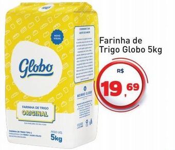 Tonin Superatacado Farinha de trigo globo 5kg oferta
