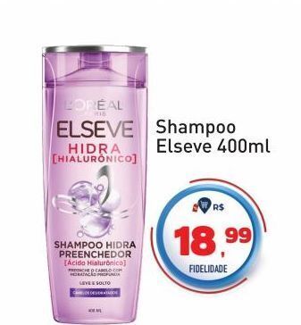 Tonin Superatacado Shampoo elsève 400ml oferta