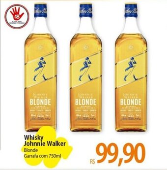 Atacadão Whisky Johnnie Walker Blonde 750ml oferta
