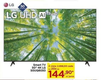 Carrefour Smart TV 50" 4K LG oferta