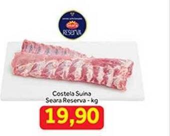 Shibata Supermercados Costela suina seara reserva oferta