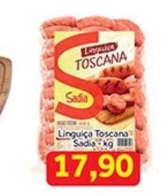 Shibata Supermercados Linguiça toscana sadia oferta