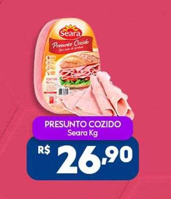 Presunto cozido seara kg