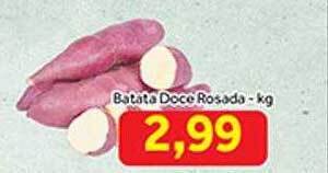 Shibata Supermercados Batata doce rosada oferta