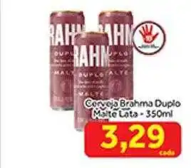 Shibata Supermercados Cerveja brahma duplo malte oferta