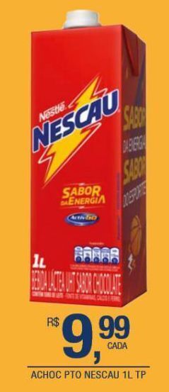 DB Supermercados Achocolatado nescau 1l oferta