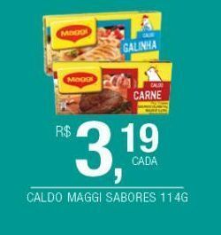 DB Supermercados Caldo maggi sabores 114g oferta