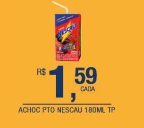DB Supermercados Achocolatado nescau 180ml oferta