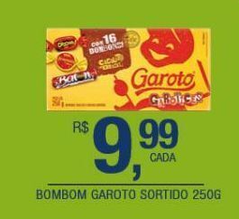 DB Supermercados Bombom garoto sortido 250g oferta