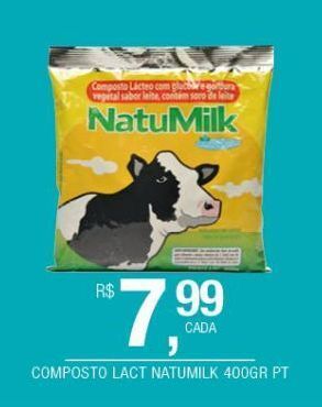 DB Supermercados Composto lácteo natumilk 400g oferta