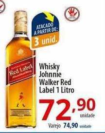 Akki Atacadista Whisky johnnie walker red label oferta
