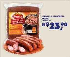 Boa Supermercados Linguiça calabresa seara oferta