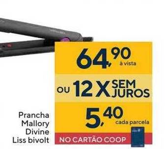 Prancha mallory divine liss bivolt