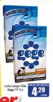 Higa's Supermercado Leite longa vida gege oferta