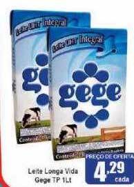 Higa's Supermercado Leite longa vida gege oferta