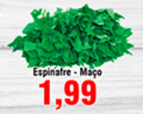 Shibata Supermercados Espinafre - Maco oferta